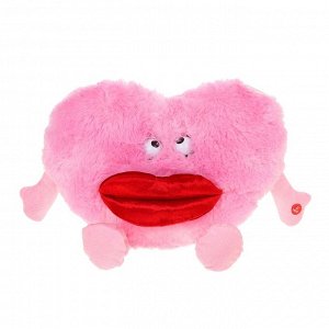 Мягкая игрушка интерактивная «Сердце розовое», вертятся глазки