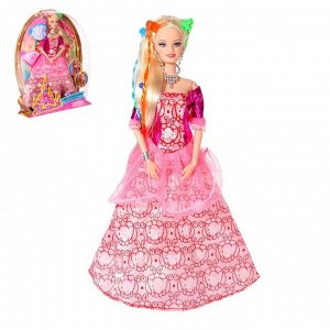 Кукла модель шарнирная «Принцесса» в бальном платье с аксессуарами