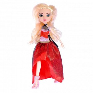 Кукла модница шарнирная "Изабель" в платье, МИКС