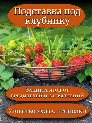 Подставка под клубнику (НАБОР 5 шт.) 255 мм, черный