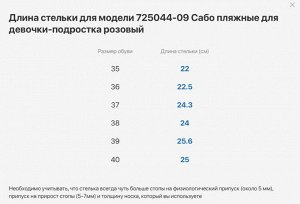 Розовый туфли пляжные школьно-подростковые ЭВА