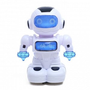 Время игры Робот «Космобот», ездит, световые и звуковые эффекты, работает от батареек