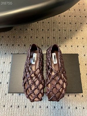 Балетки женские кожаные
