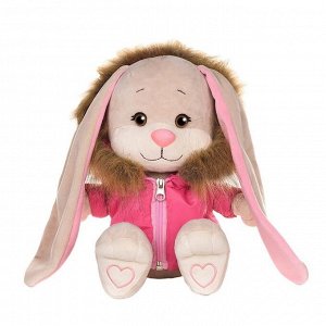 Мягкая игрушка «Зайка Лин» в розовой зимней куртке, 25 см