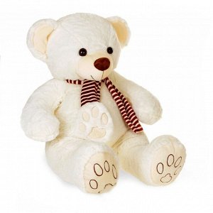 Мягкая игрушка "Медведь с шарфом с лапой №2"