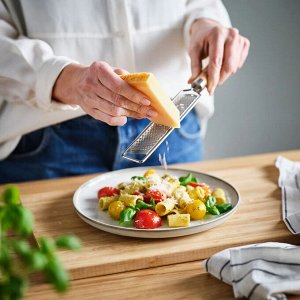 VARDAGEN, Терка с ручкой, нержавеющая сталь/бук, 33 см