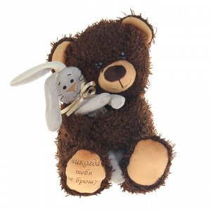 Мягкая игрушка «Медвежонок Чиба с зайцем»