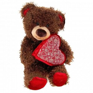 Мягкая игрушка "Медвежонок Чиба с сердцем"