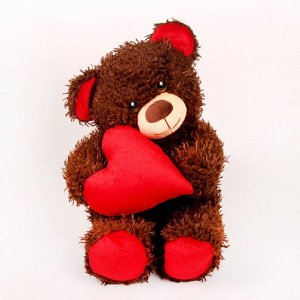 Мягкая игрушка "Медвежонок Чиба с сердцем"