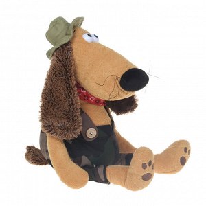 Мягкая игрушка "Собака Барбос-охотник", 35 см