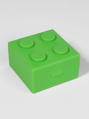 Таблетница «Конструктор», 5.5x5.5 см, 4 секции, МИКС