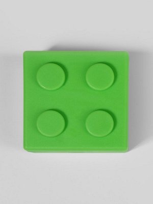 Таблетница «Конструктор», 5.5x5.5 см, 4 секции, МИКС