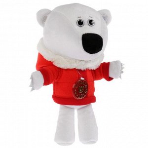 Мягкая игрушка «Медвежонок. белая тучка» 22 см, в зимней одежде
