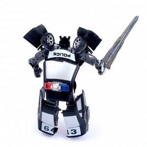 Робот-трансформер «Полицейский»