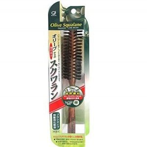 Щетка для волос IKEMOTO DAMAGE CARE BRUSH с оливковым скваланом круглая