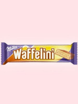 Шоколадный Батончик Milka Wafelini Milk Милка Вафеллини Милк Крем 31гр