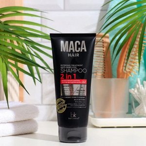 MACA HAIR Интенсивный шампунь против выпадения волос 2в1 /180