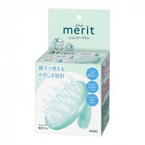 Массажная щетка для мытья волос и кожи головы KAO Merit Shampoo Brush