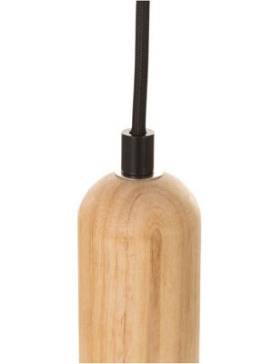 Светильник потолочный BayerLux «Жан», 1x40 Вт, Е27, белый, 11.5x11.5x16+120 см