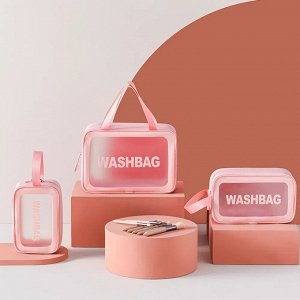 Дорожная косметичка "Washbag Pink", 21 х 7