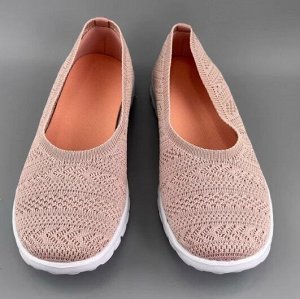 Слипы летние текстильные сетчатые, розовый