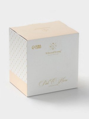 Wilson&Young Кружка WY Pink O&#039;hara, 350 мл, фарфор, чёрная