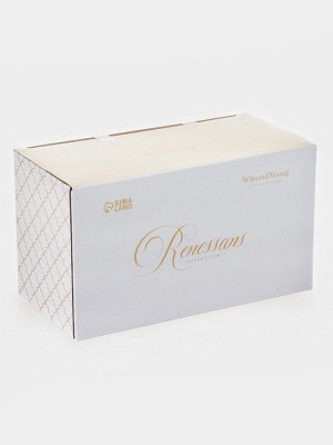 Wilson&Young Кружки WY Renessans, 400 мл, набор 2 шт., фарфор, белые