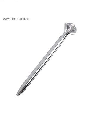 Ручка шариковая-прикол МИКС Кристал со стразами