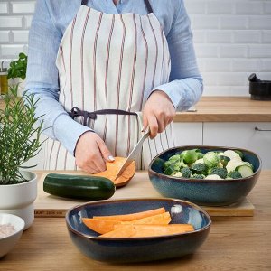 GLADELIG, Форма для запекания, набор из 2 штук, синий
