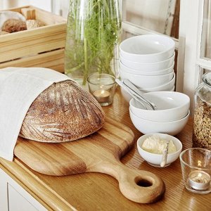 IKEA 365+, Миска с закругленными бортами белого цвета, 13 см