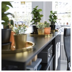 GLATTIS, поднос, цвет латуни, 38 см