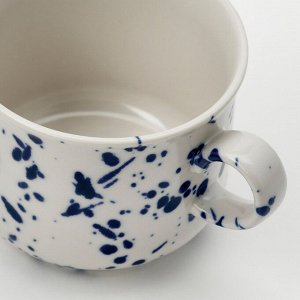 SILVERSIDA, кружка с рисунком/синяя, 40 кл.