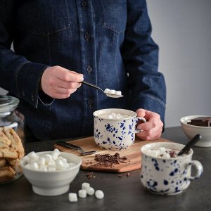 SILVERSIDA, кружка с рисунком/синяя, 40 кл.