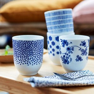 ЭНТУЗИАЗМ, кружка с рисунком/синяя, 22 кл.