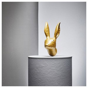 HGGMISPEL, настенное украшение, кролик /цвет латуни, 25 см