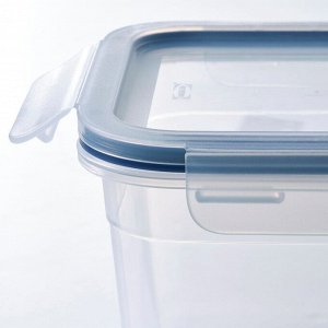 IKEA 365+, контейнер для пищевых продуктов с крышкой, квадратный / пластиковый, 750 мл