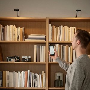 YTBERG / TR?DFRI, комплект осветительных приборов, черный