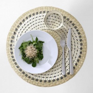 PENNFISK, Салфетка под столовые приборы, натуральный/из осоки ручной работы, 37 °c