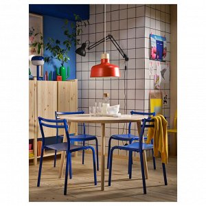 Лампа офисная ИКЕА , E27, 13 Вт, цвет : серый