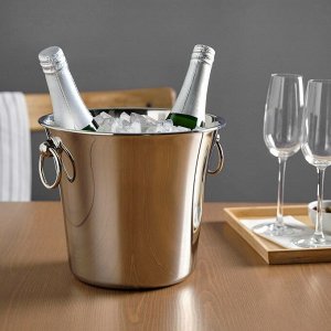 SOLDRNKT, Ведро для льда , нержавеющая сталь, 20 см,