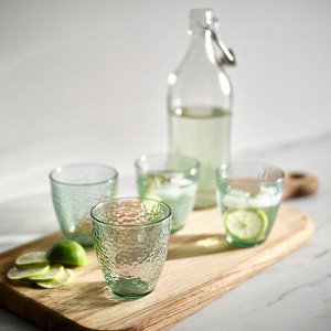 ДВАРГШТУББ, стеклянный, зеленый, 27 кл.