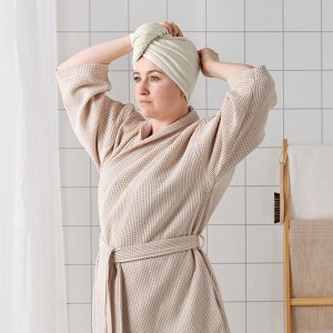 STJRNBUSKE, Полотенце  для волос, натуральное,