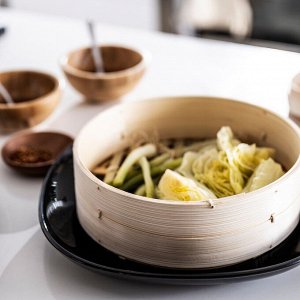 KLOCKREN, пароварка, бамбук, 5,0 л