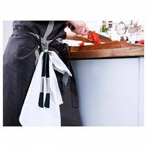 IKEA 365+ HJLTE, Щипцы для приготовления пищи, нержавеющая сталь/черный