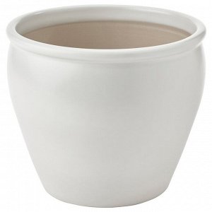 AMBRARNN, горшок для растений, внутренний / уличный / белый, 19 см,