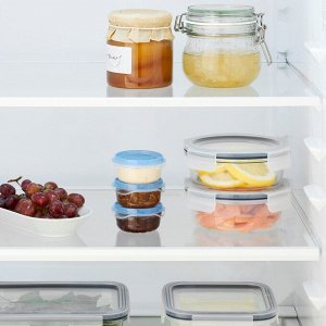 IKEA 365+, контейнер для пищевых продуктов, круглый / пластиковый, 450 мл,
