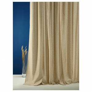 TRISTVMAL, шторы, 1 пара, бежево-белый, 145x250 см