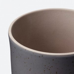 BUSKKAPRIFOL, горшок для растений, внутренний / уличный / серо-голубой, 15 см