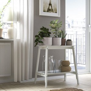 HONUNGSPALM, горшок для растений, внутренний / уличный / серый / бежевый, 15 см