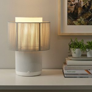 SYMFONISK, цоколь динамика с Wi-Fi, белый/smart